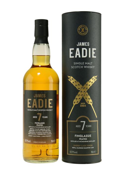 Finglassie Peated James Eadie 7years Cask #374469 Whisky - Single Malt