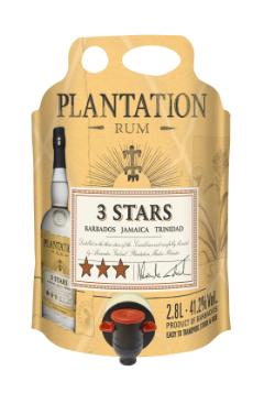 Plantation 3 Stars White Rum ECO Pouch